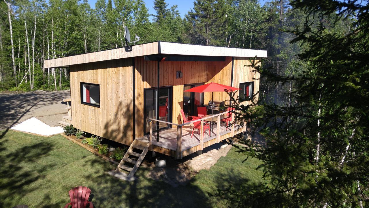 Residence Touristique Lodge Des Bois Saint-Felix-d'Otis Luaran gambar