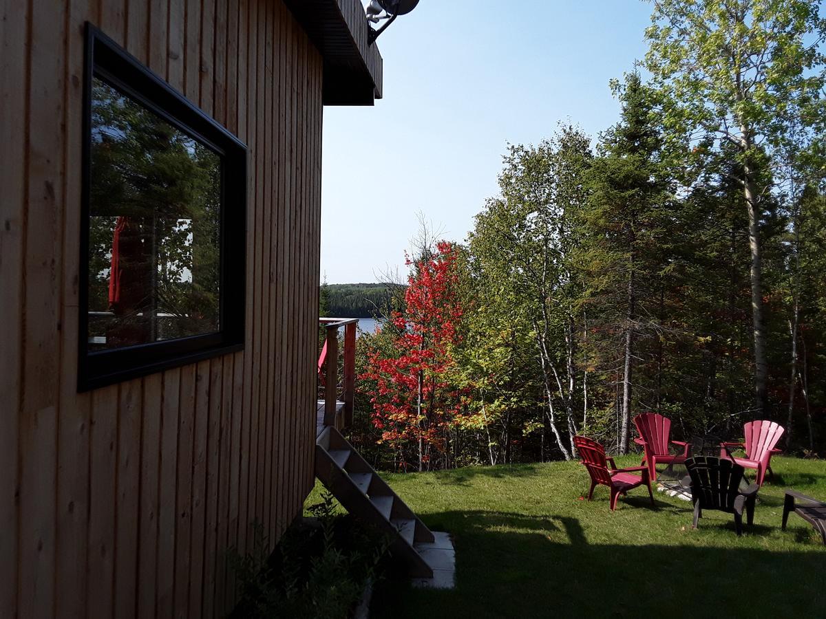Residence Touristique Lodge Des Bois Saint-Felix-d'Otis Luaran gambar